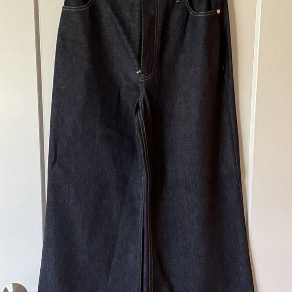 Et Ochs Ezra Denim Wide Leg jeans size 6 - Picture 3 of 6